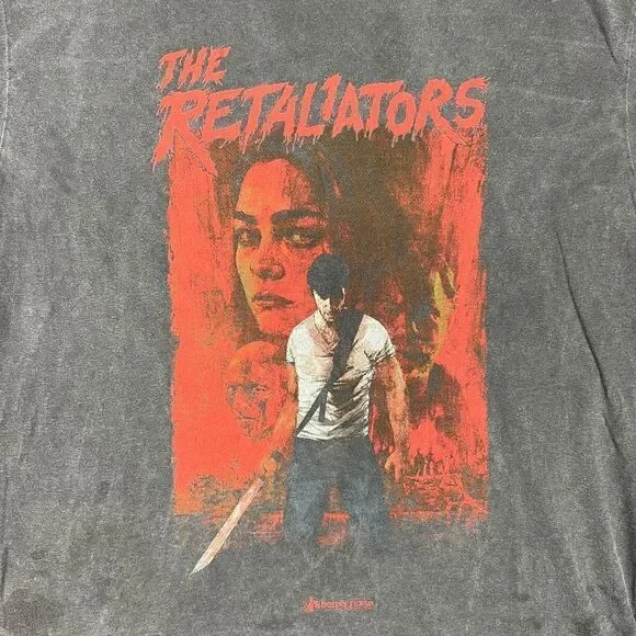The Retaliators Movie Merch T-Shirt XL Thou Shalt Not Kill Comfort Colors Rare
